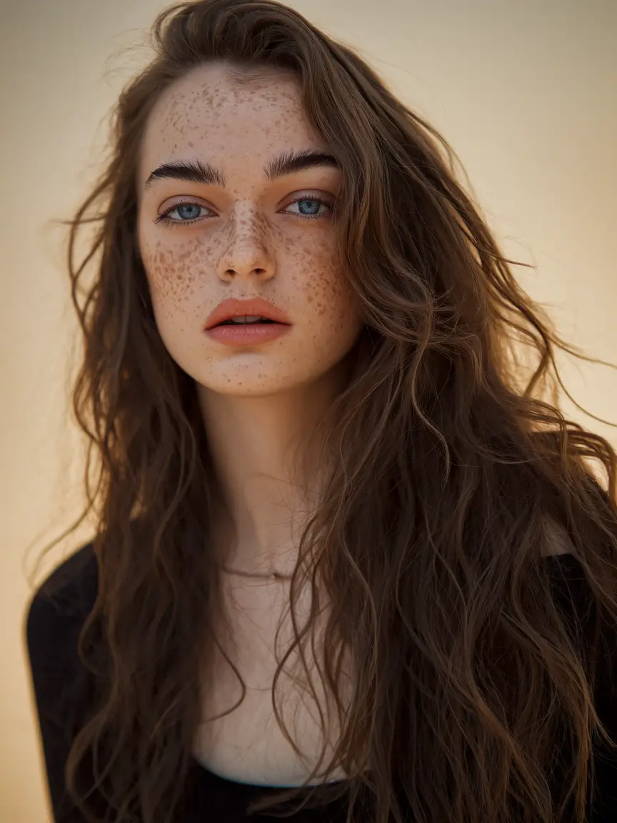 Magnificent long hair ideas for the summer of 2025. Unvisive waves with an earthany texture of a cool girl