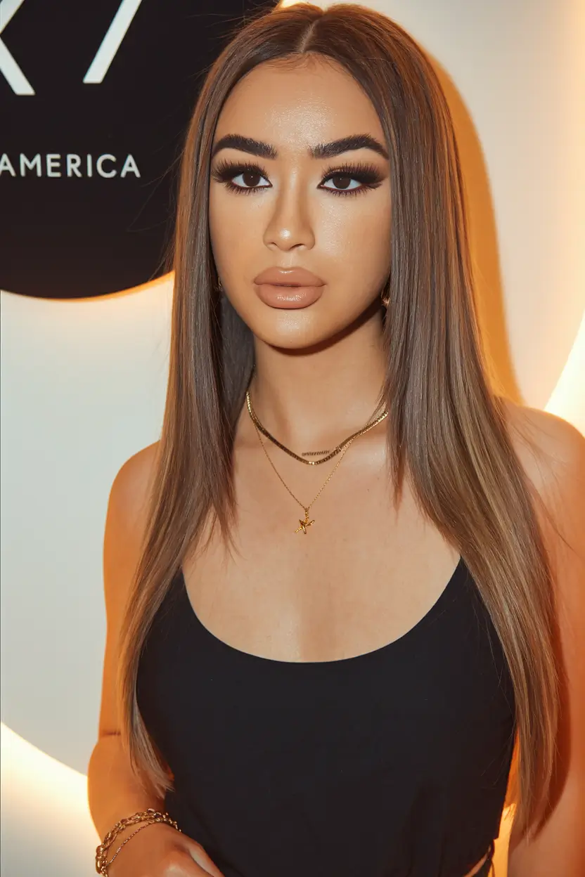Ideal haircuts for oval persons-glooming perfection with layers with facial framing