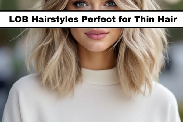 20 LOB Hairstyles Perfect for Thin Hair
