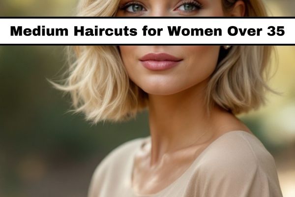 16 Lovely Medium Haircuts for Women Over 35
