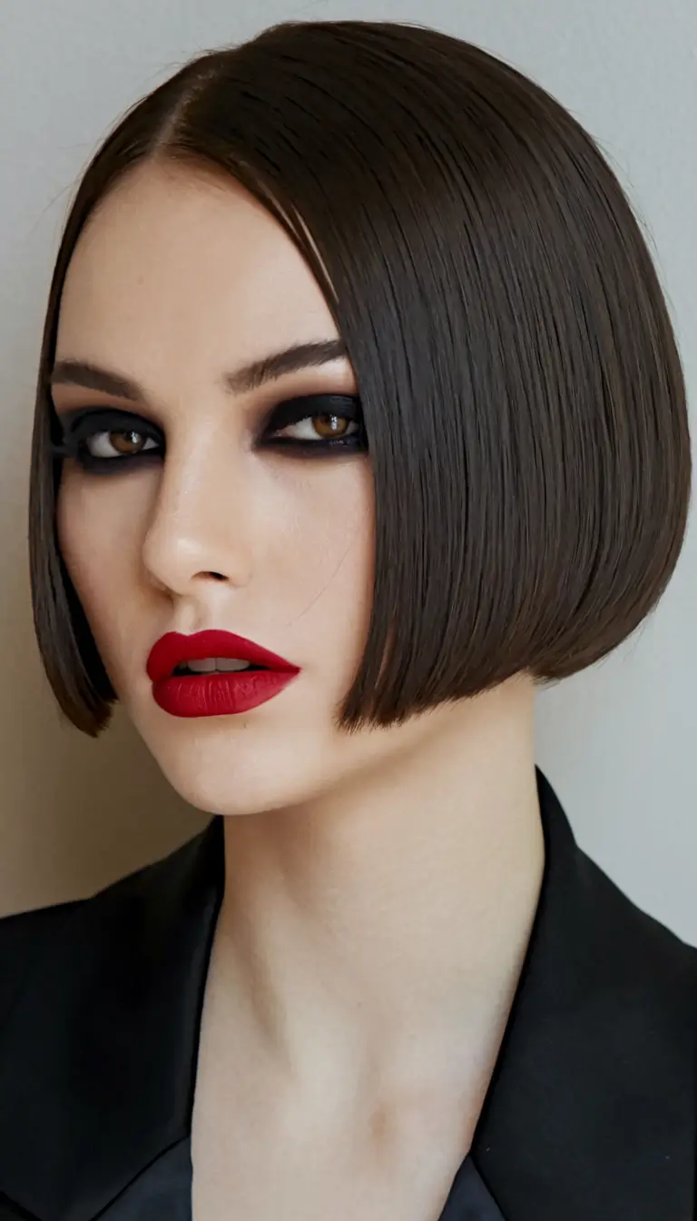 Chic bob haircuts ultra-target glossy Frenchman