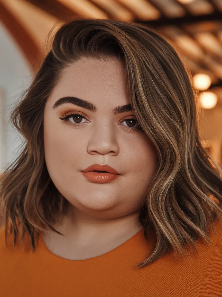 Bob light movement with wavy haircuts of Bob plus the size of women