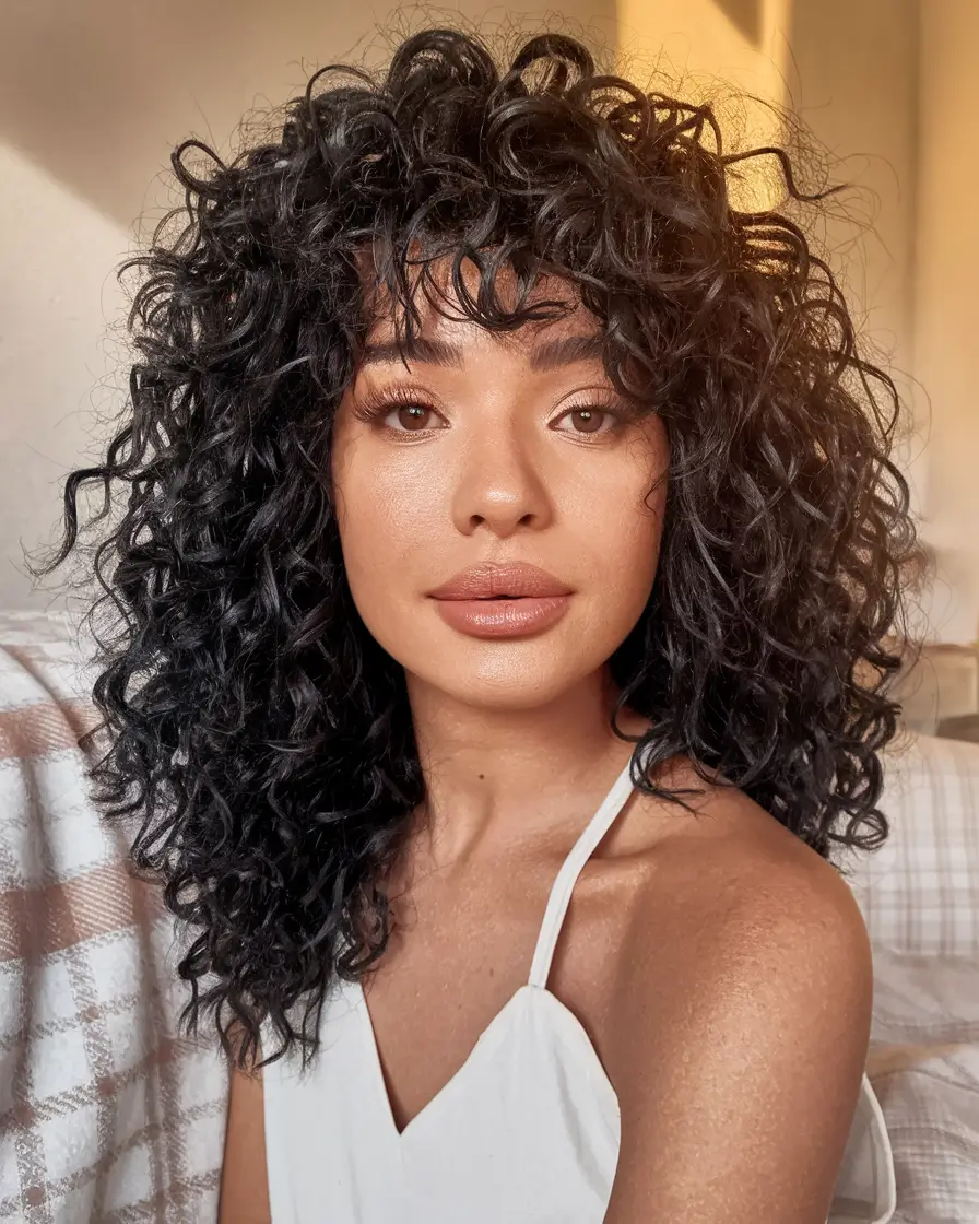 Verses curly haircuts - natural curls for summer 2025+glossy volume with natural blows