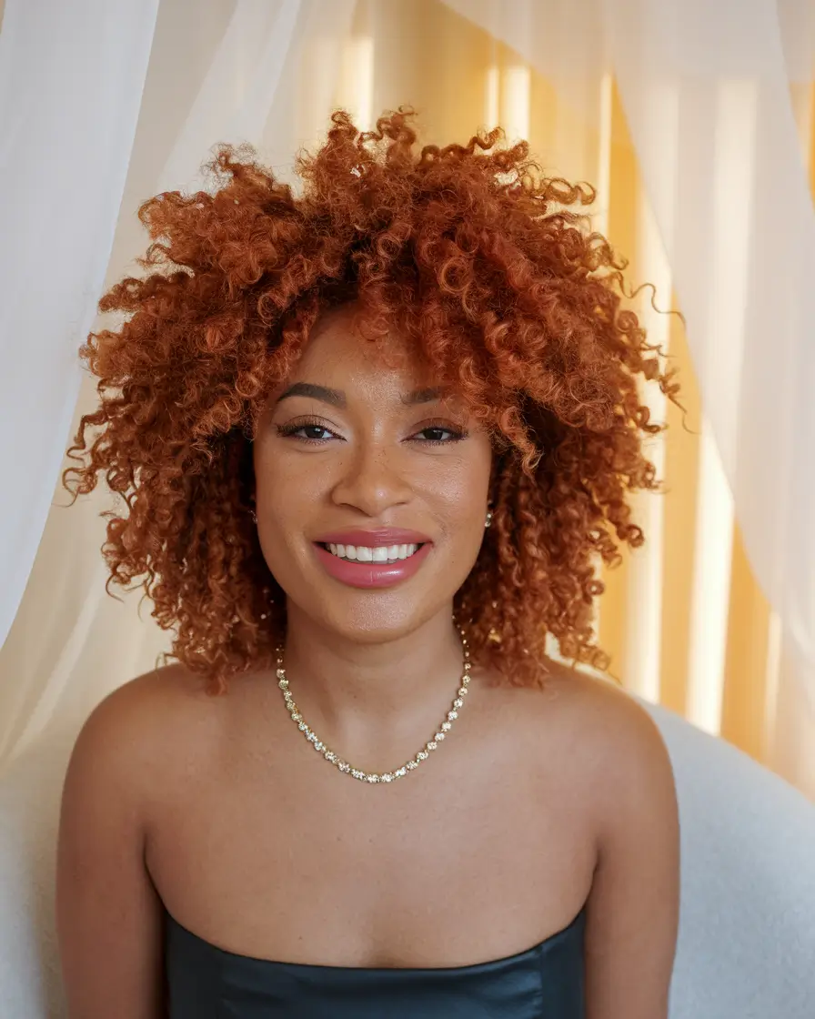 Verse haircuts inspiration - natural curls for the summer 2025+sunny copper coils