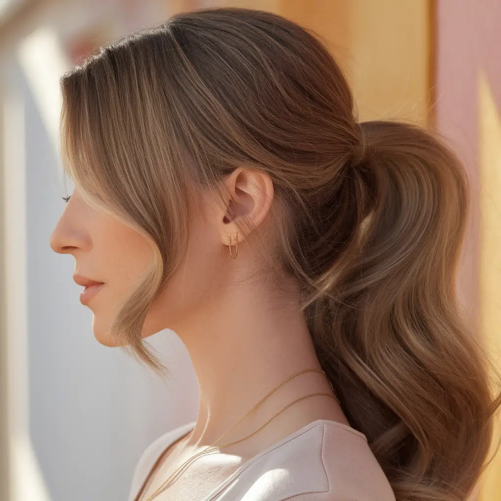 Restless views for hairstyles for the summer 2025 Soft waves with a romantic tail
