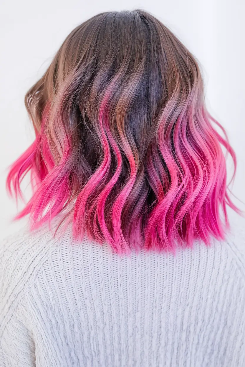 The end of the summer hair color.