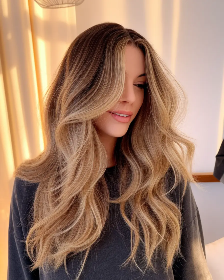 The end of the summer hair color.
