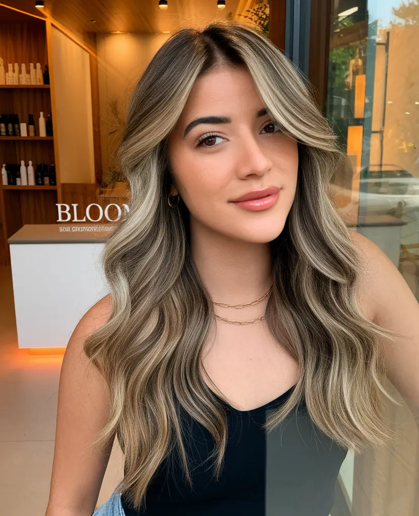 The end of the summer hair color.