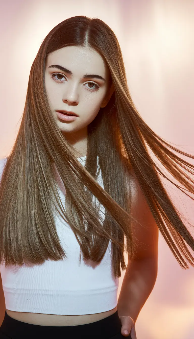 The end of the summer hair color.