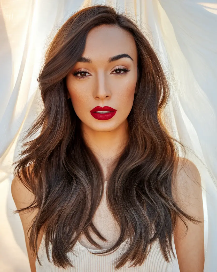 Autumn hair color ideas 2025 velvet espresso glamor