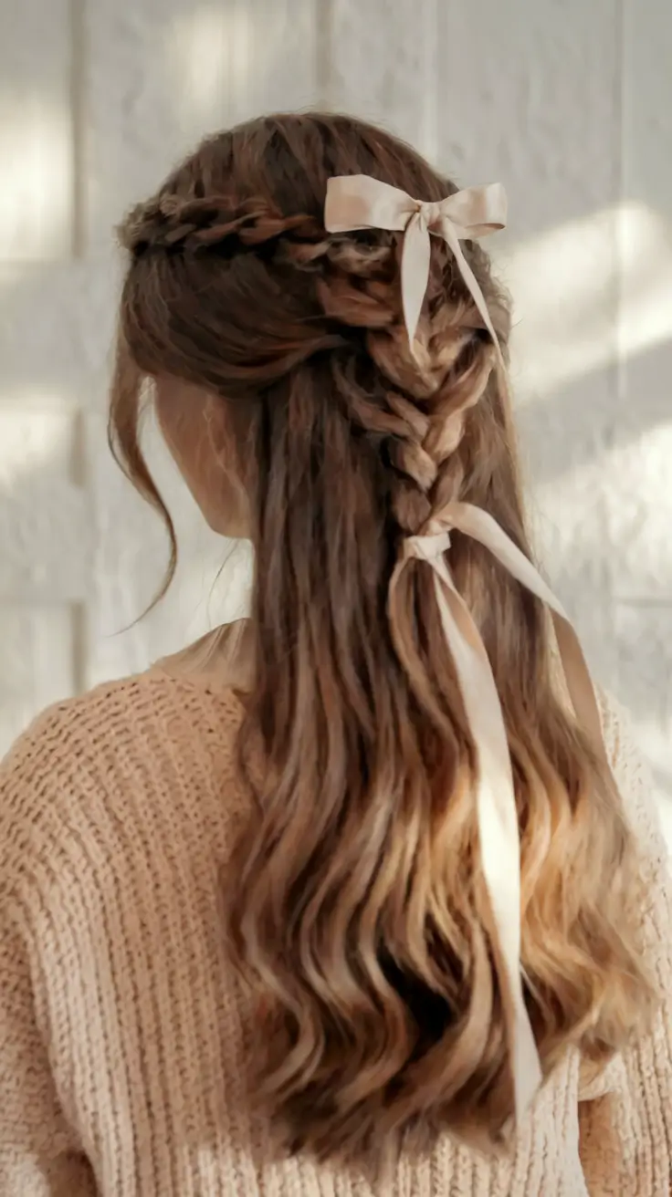 Fresh summer hairstyles for girls -teenage 2025