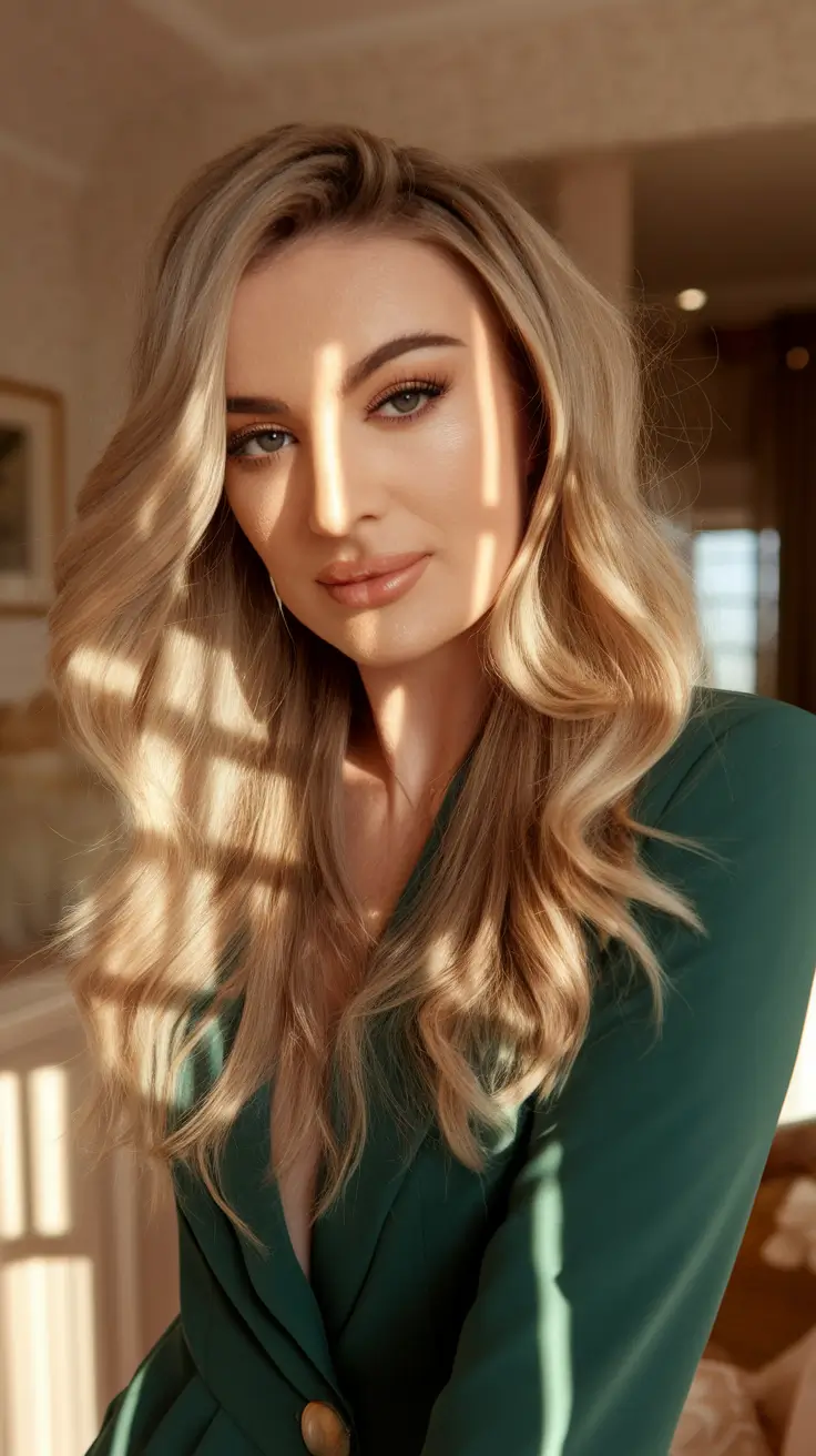 Autumn hair color for blondes caramel curly hair