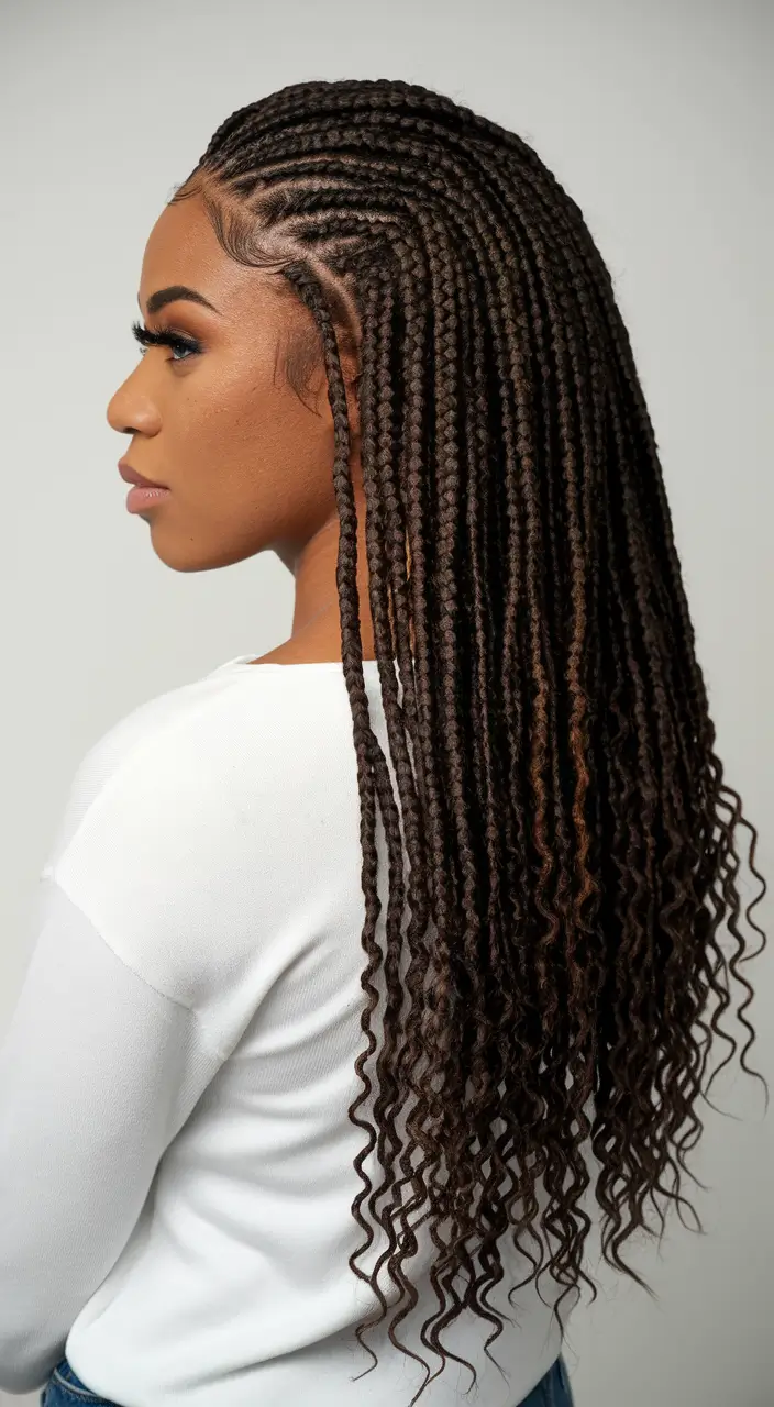 Magnificent braids for black women Summer 2025+deep -sea boxes for boxes