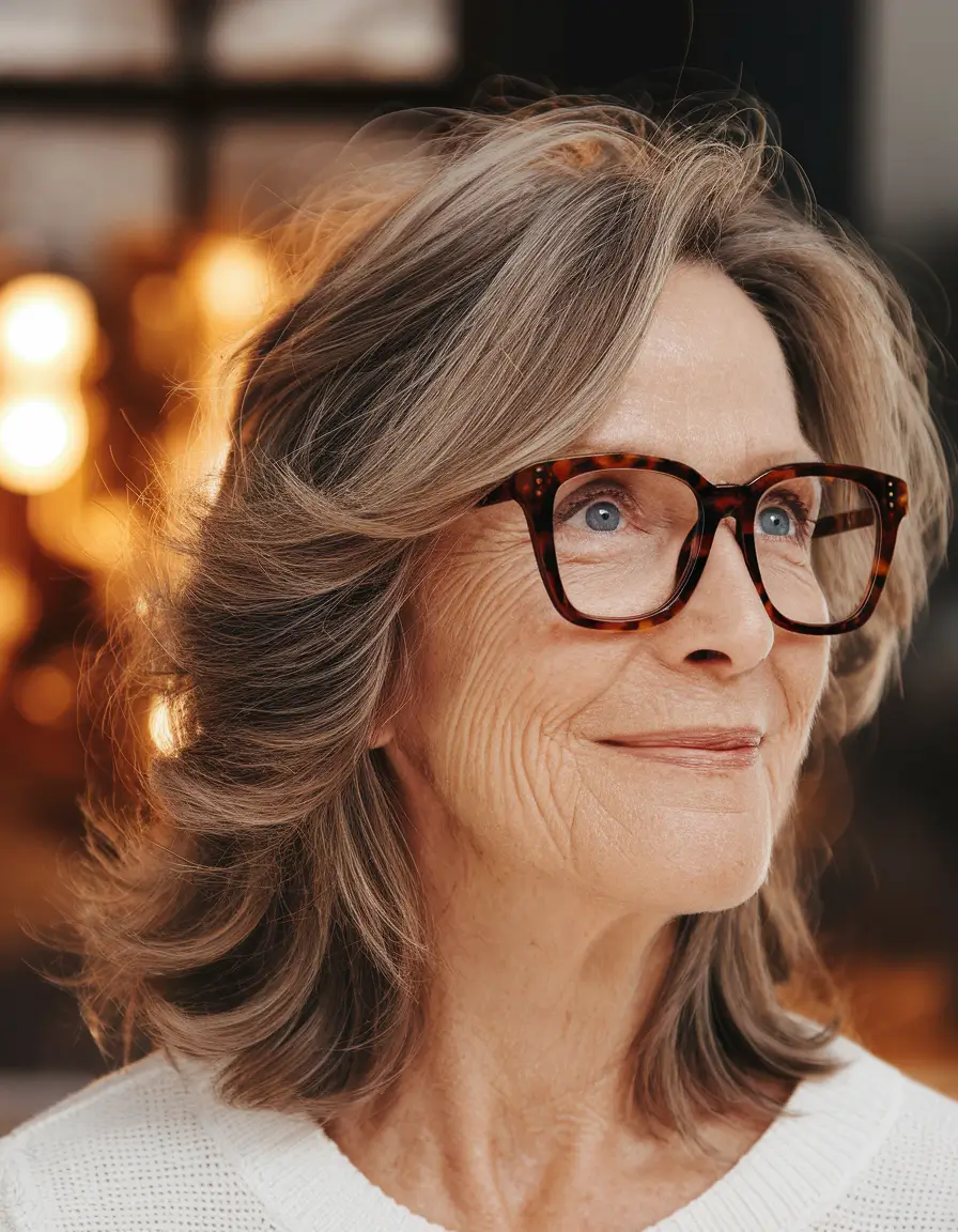 Haircuts for women over 60 years old - autumn 2025.