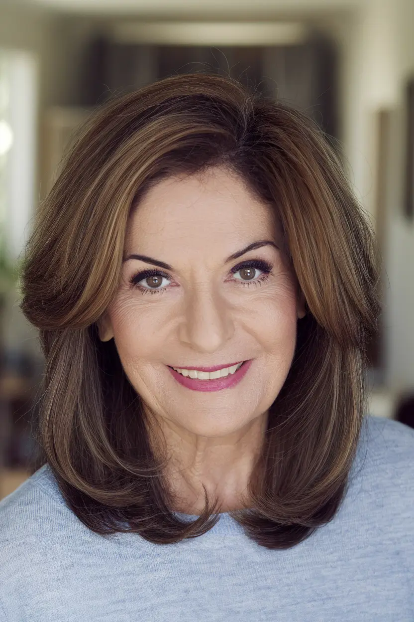 Haircuts for women over 60 years old - autumn 2025 polished and perfectly layered