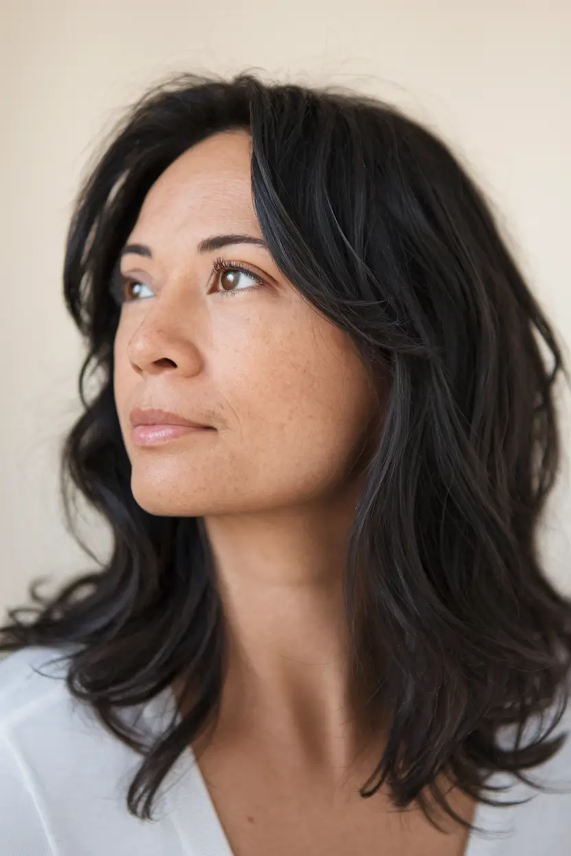 Haircuts for women over 60 years old - autumn 2025. Modern layers for natural texture