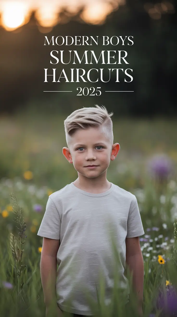 Modern Boys Summer Haircuts 2025: Cool & Easy Styles for Every Kid