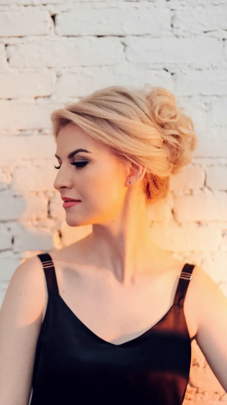 Hairstyles per day of labor 2025 textured blonde with soft volume