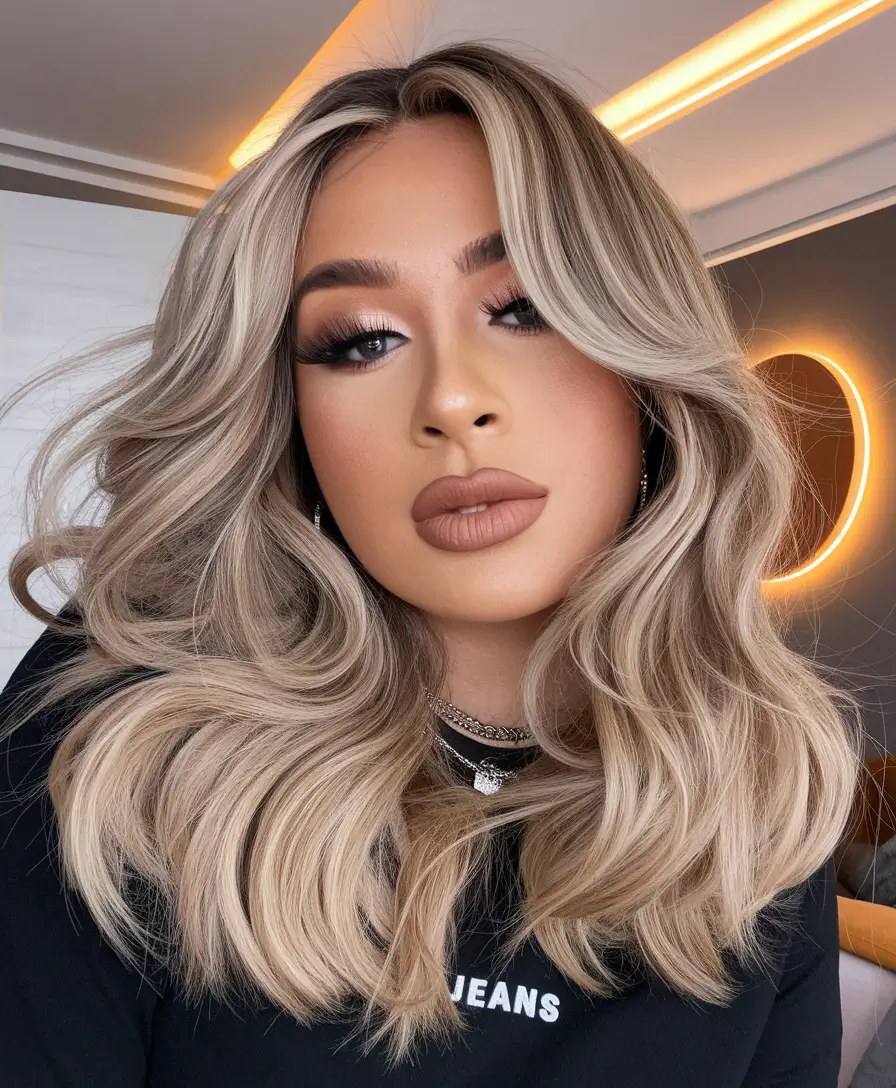 Styles haircuts for butterflies - Summer 2025. Trends in hairstyles plush ash blonde the base is cut for medium length