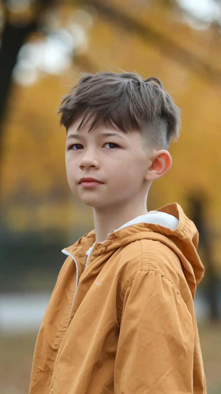 Boy summer haircut 2025 Disable the disappearance with Taush