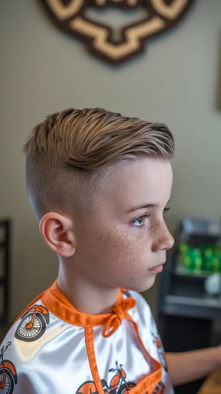 Boy-summer-year-old kid-flus with natural parts and fractions