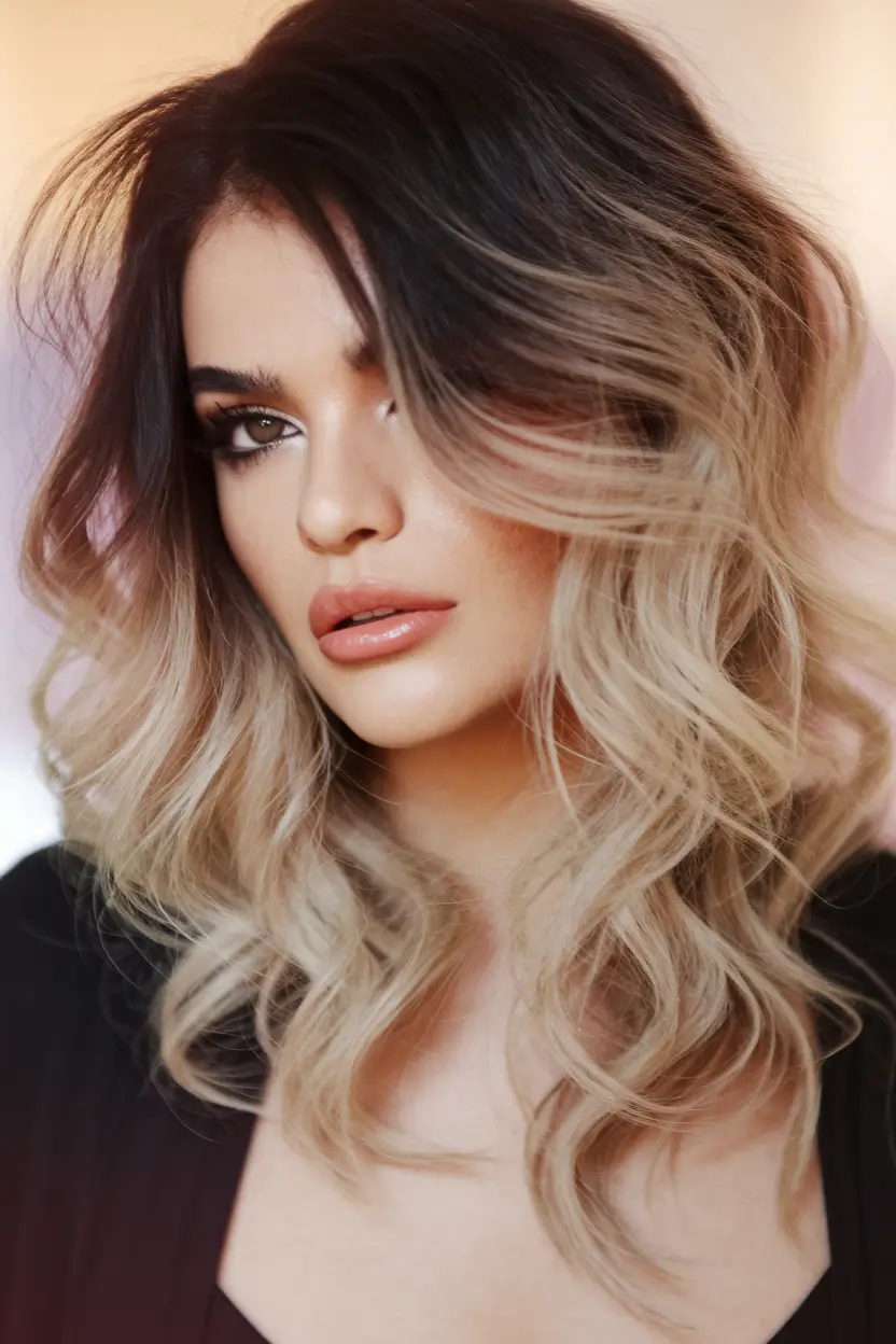 Modern shades summer ombre hair color ideas 2025 smoke