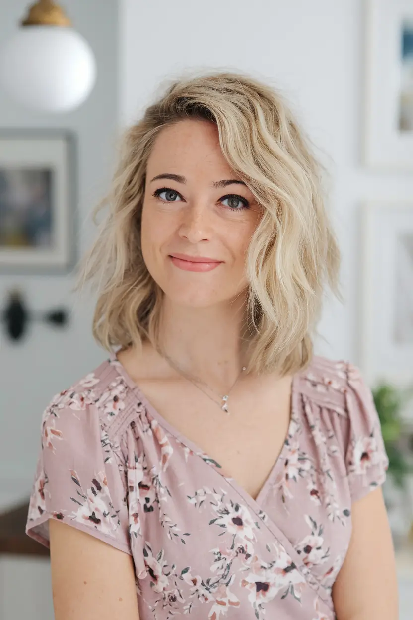 Haircut 2025 Soft blonde sea salt