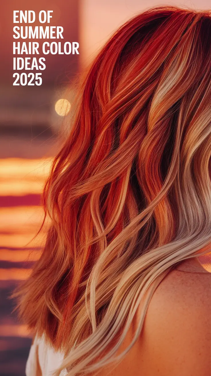 End of Summer Hair Color Ideas 2025 That You’ll Fall in Love With