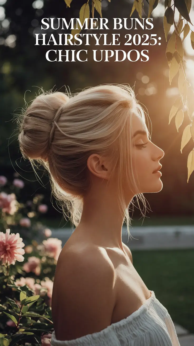 Summer Buns Hairstyle 2025: Chic Updos for Every Occasion