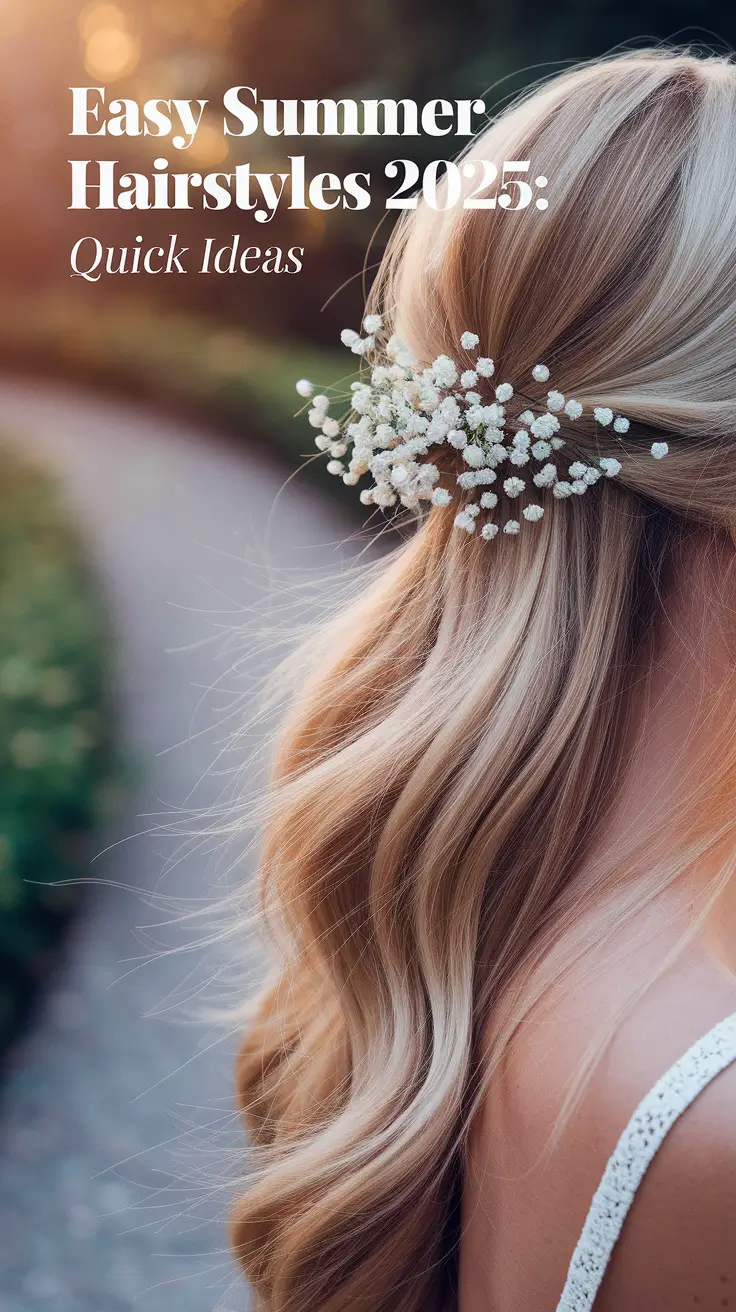 Easy Summer Hairstyles 2025: Quick Ideas for Every Hair Type