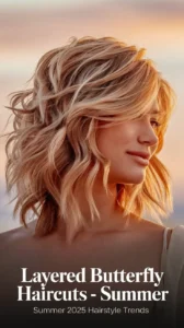 Layered Butterfly Haircuts – Summer 2025 Hairstyle Trends