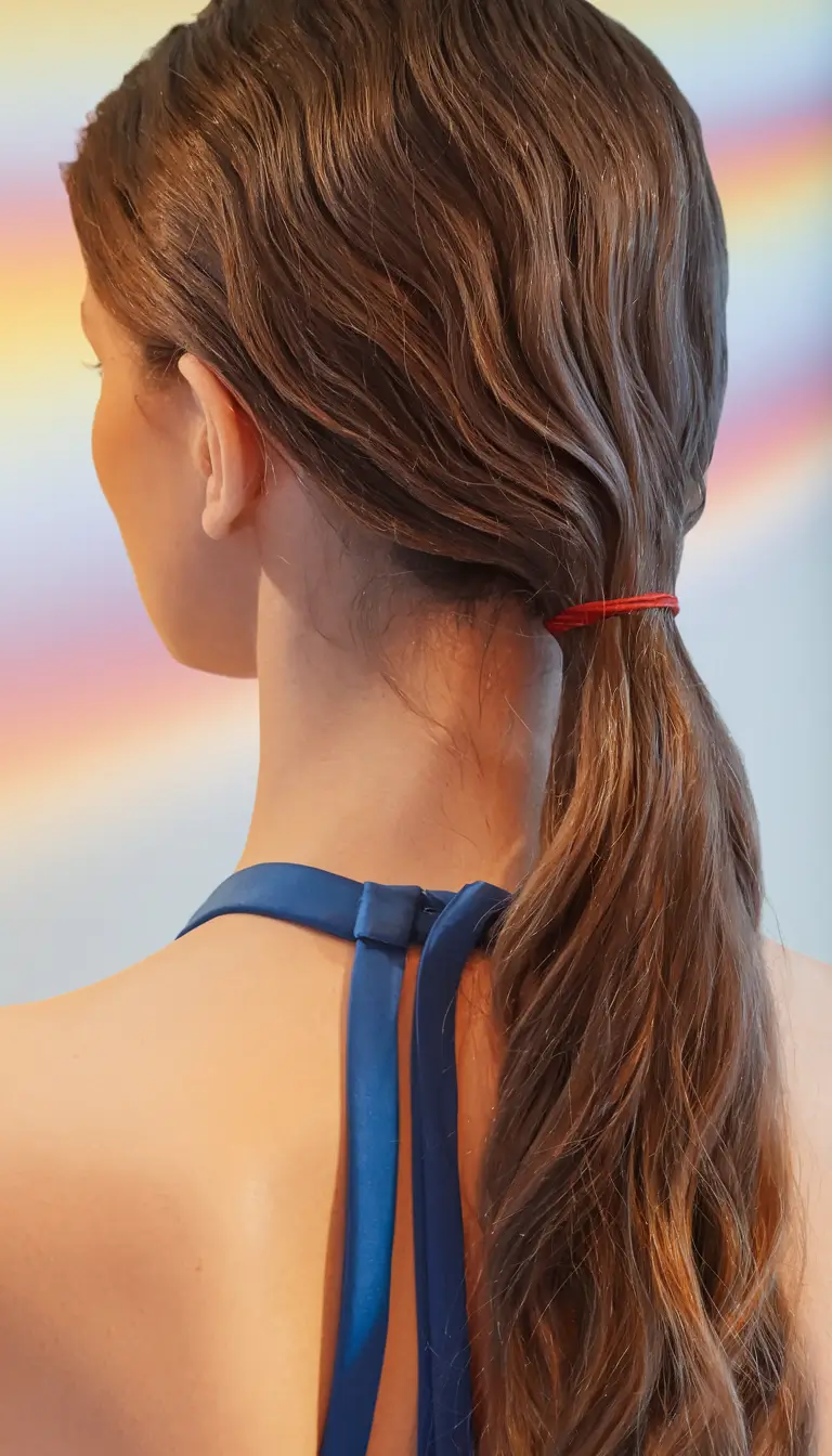 Practical summer hairstyles for swimming 2025 Free low pony with minimal vibrations