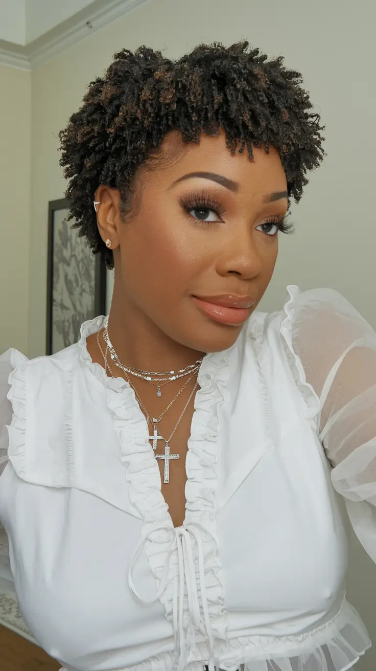 Summer 2025 Ideas for haircuts for round faces - flattering images - soft coils for a certain summer form