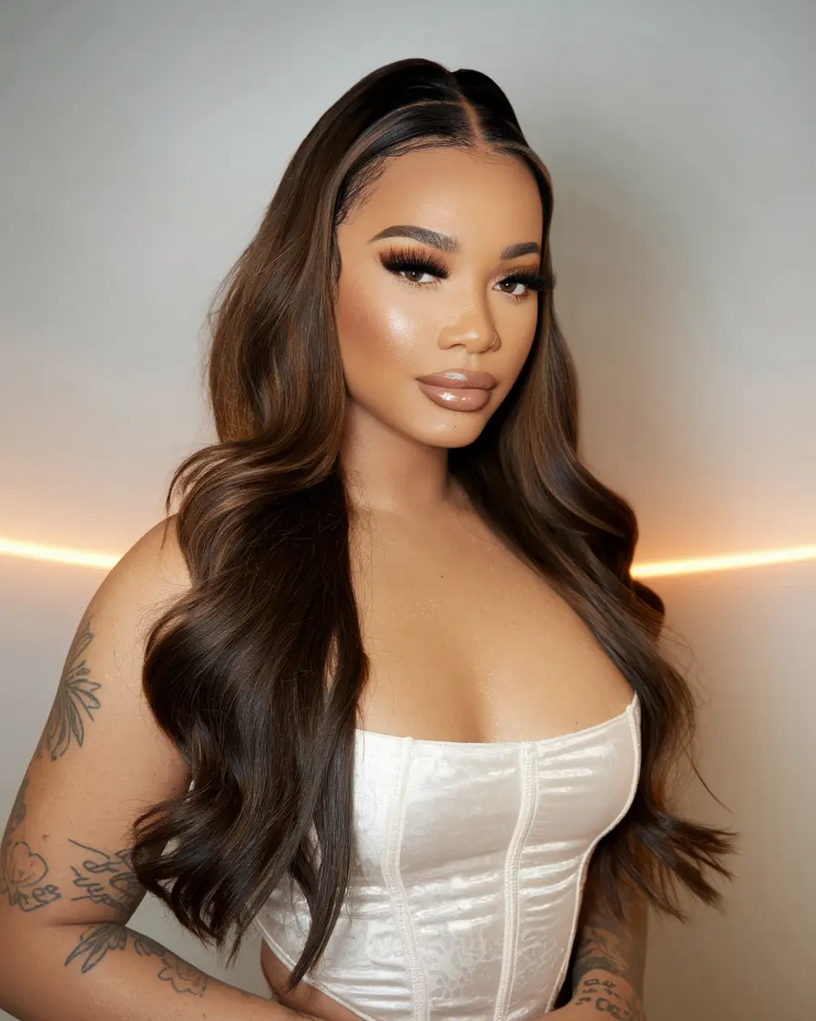 Summer Adudo Hairsteles 2025: Simple styles+deep waves with the royal center