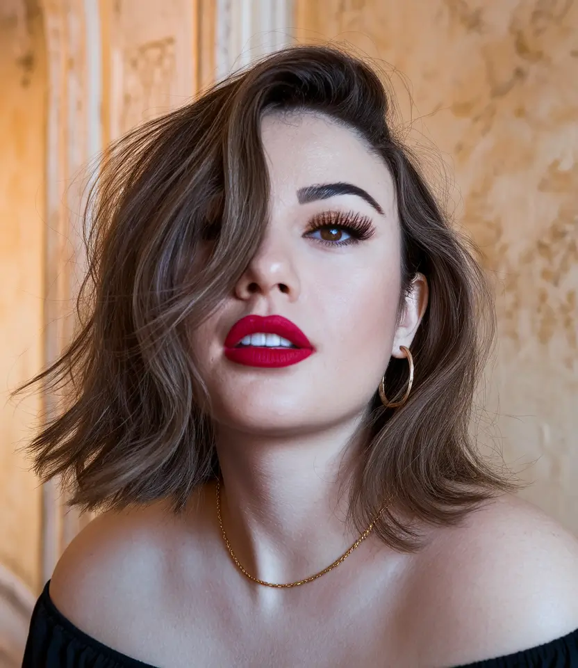 Summer Aupro Hairstyles 2025: Simple styles+French girls with a light wave