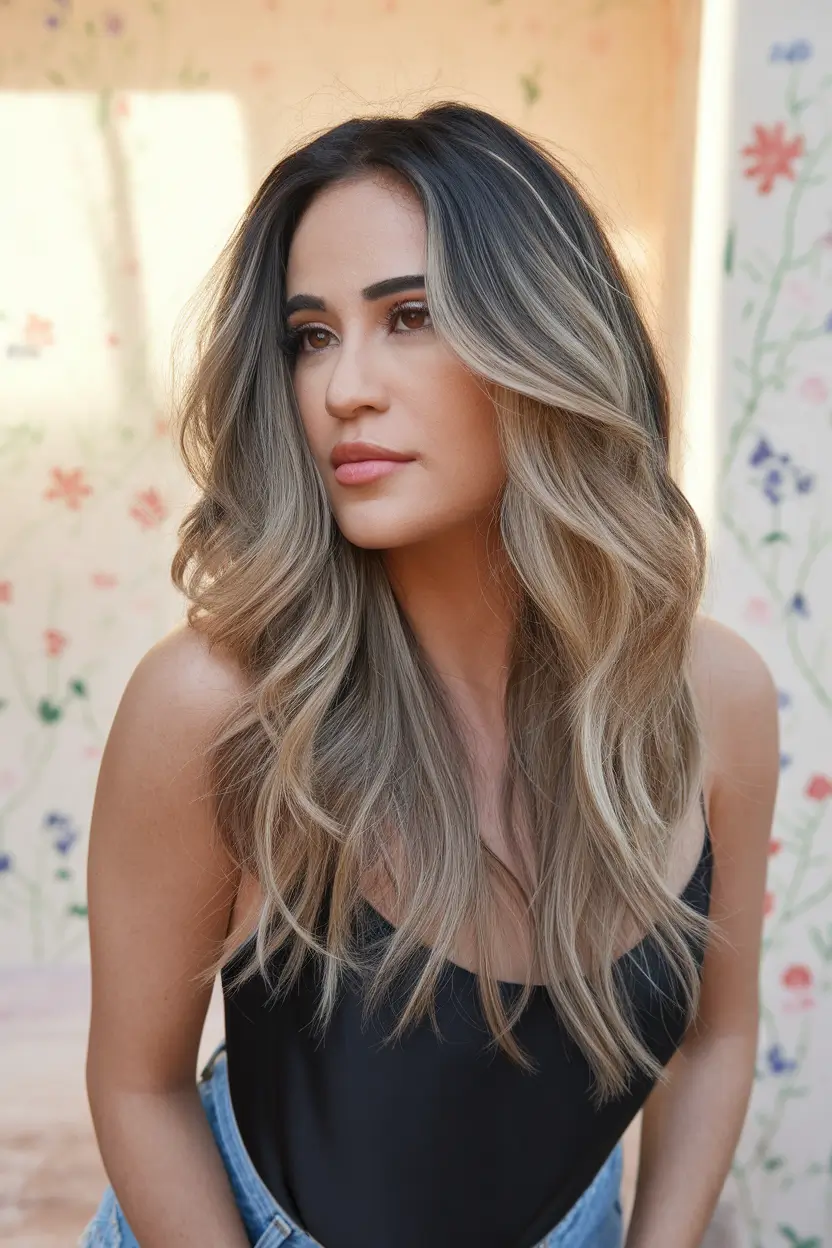 Warm light beach waves ombre summer main points