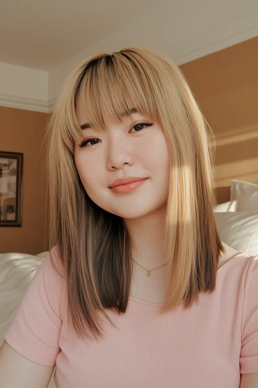 Fashionable haircuts of 2025 for chubby facial shag forms