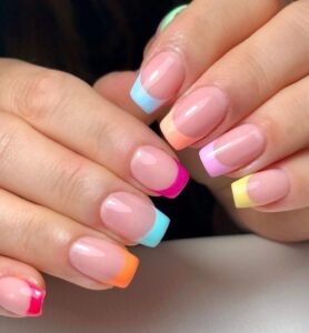 22 Radiant June Nail Art Inspirations: Sun-Kissed Tips