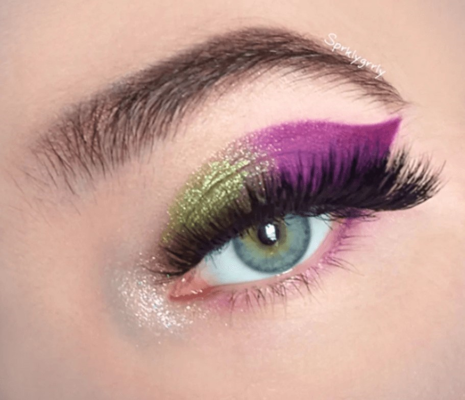 Sparkling glitter colorful eye shadow