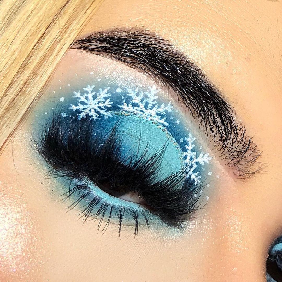 Christmas Eyeshadow Blue Smoky Stone