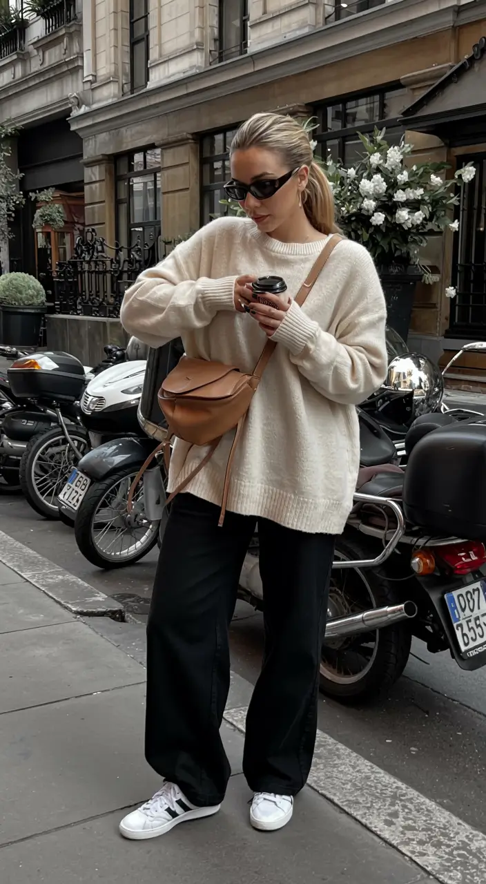 comfy winter outfits ideas 2025 2026 chic oversized simplicity