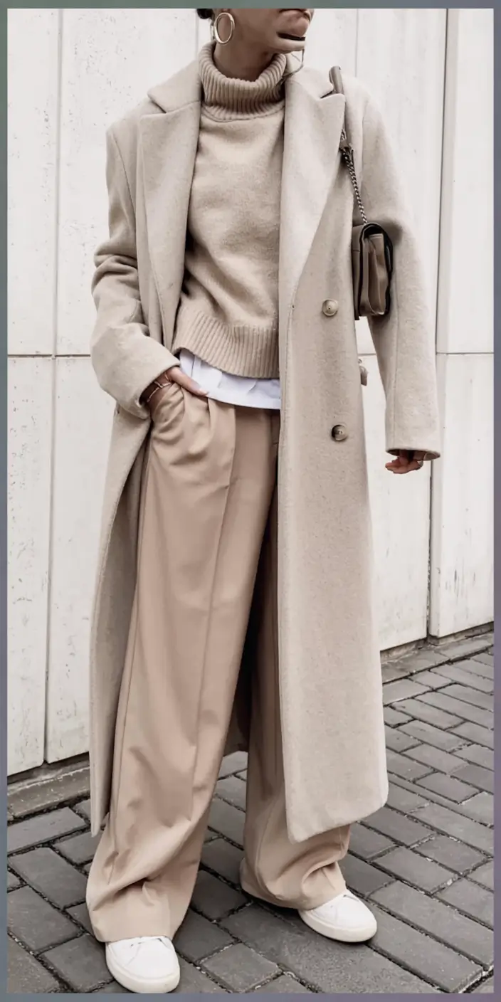 winter work outfits 2025 2026 style guide Winter Whites in Motion