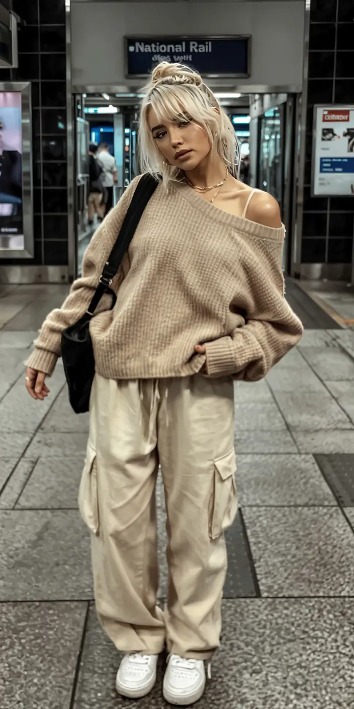 cute winter outfits style 2025 2026 Relaxed Neutrals