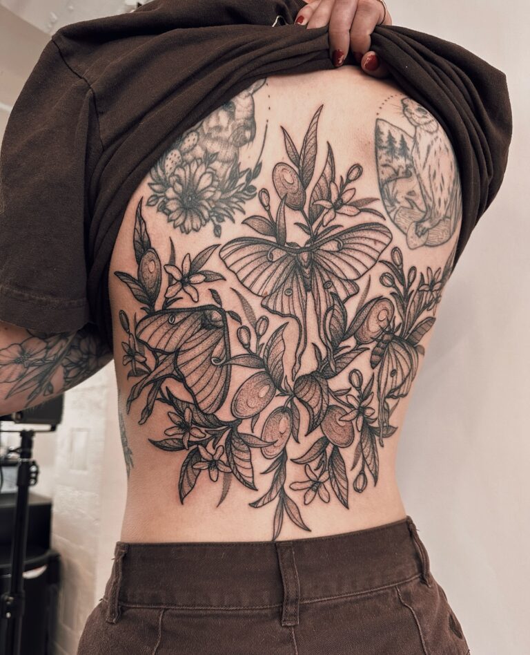 55+ Beautiful Nature Tattoos for Women That are Wild Inspired