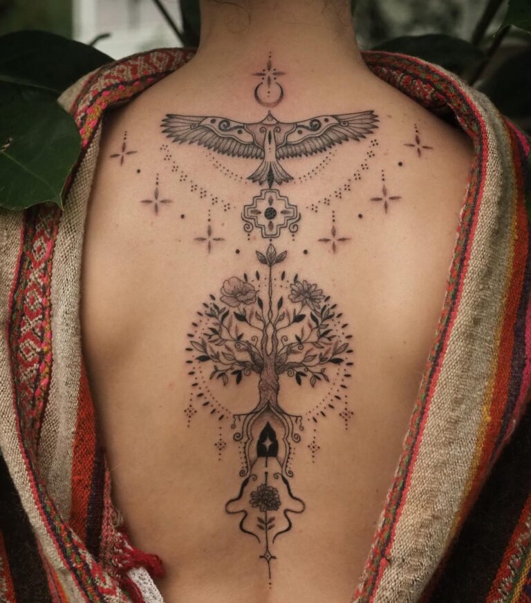 50+ Spiritual Tattoos for Women That Carry Deep Meanings