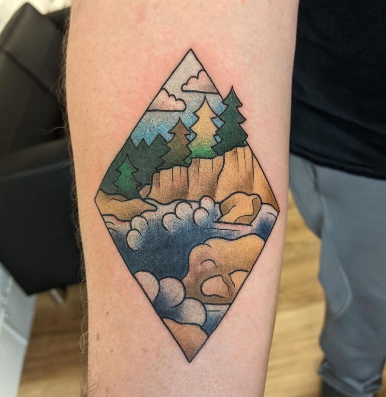 65+ Nature Scene Tattoos That Are Perfect for Scenic Body Art