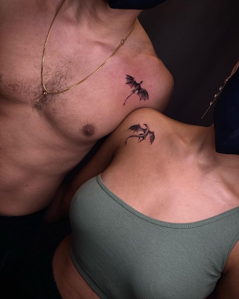 55+ Unique and Matching Couple Tattoo Ideas
