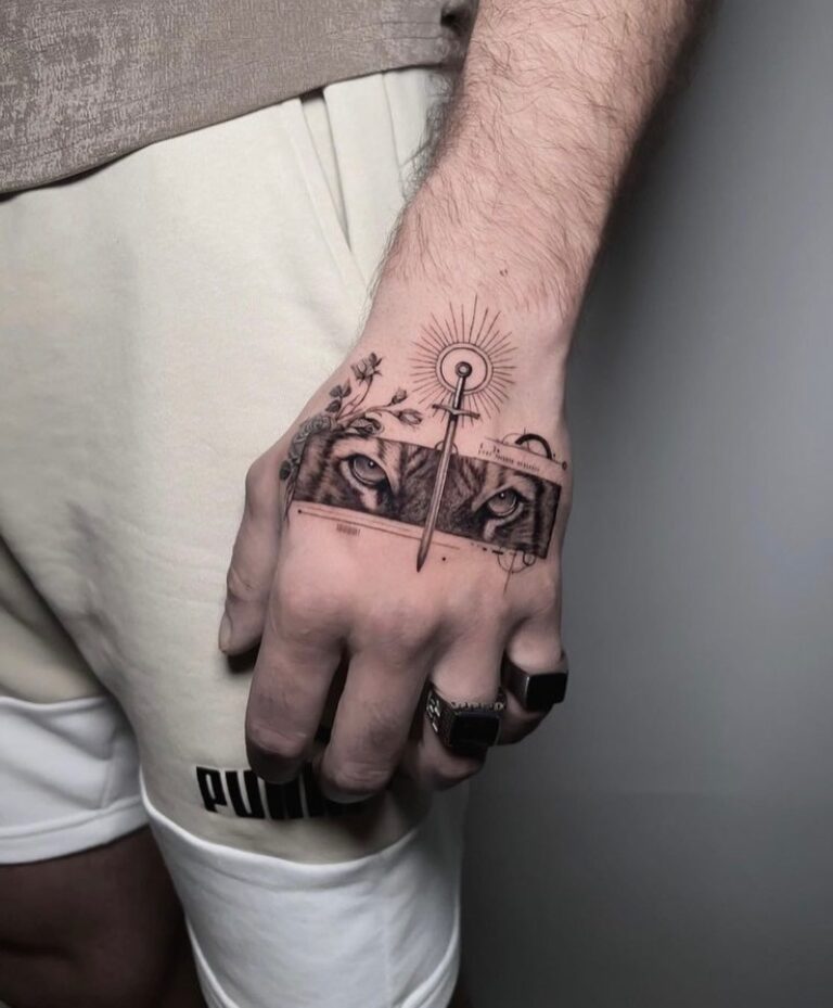40+ Cool and Unique Hand Tattoos for Guys That Look Great