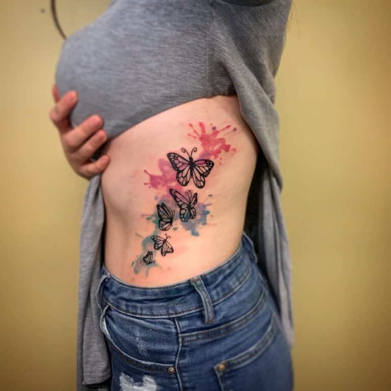 70+ Unique Rib Tattoos for Women with Deep Meanings