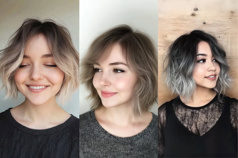 27 Shaggy Bob Hairstyles for Fine Hair and Round Faces: Flattering Ideas to Add Shape and Volume